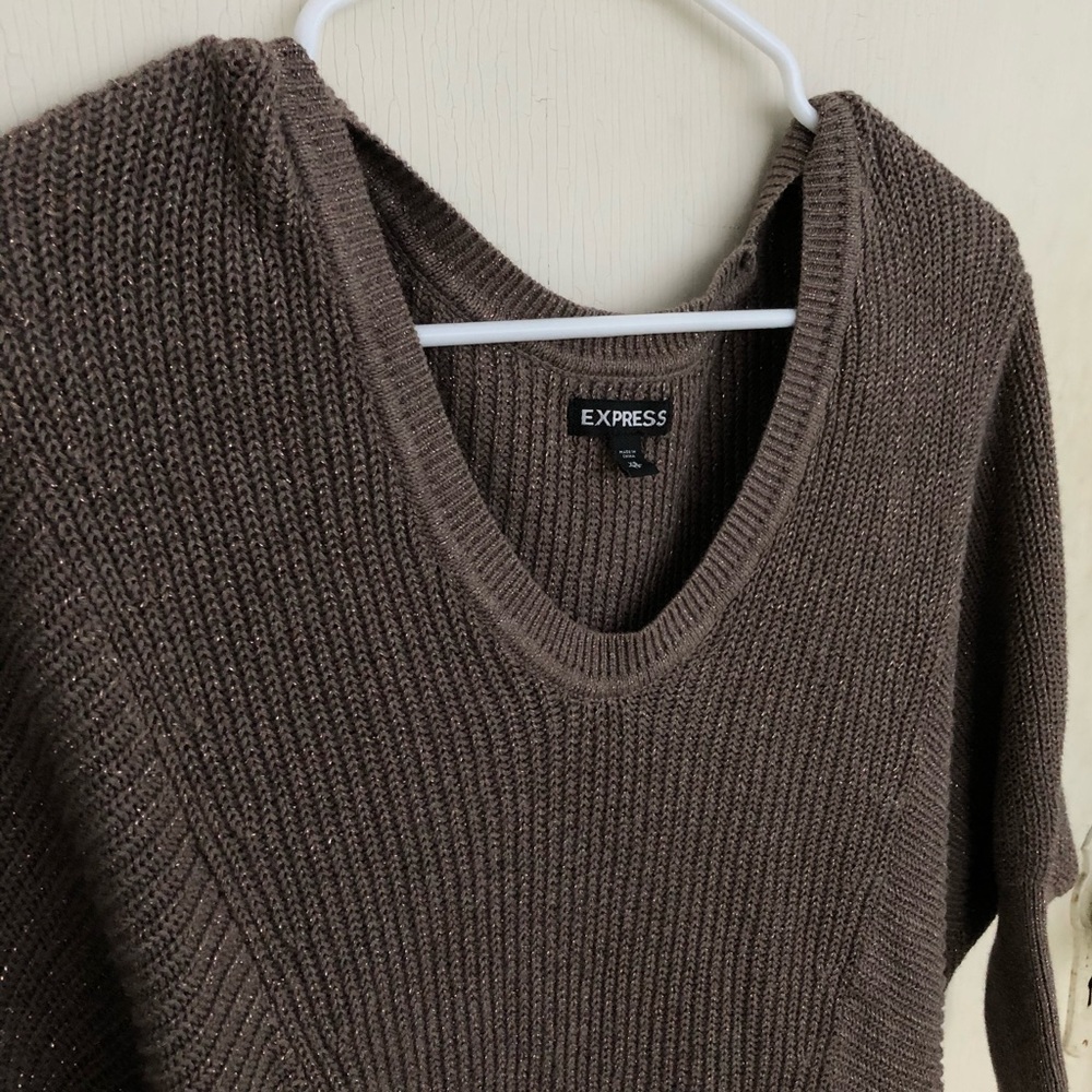 EXPRESS Brown Sweater - Picture 3 of 4